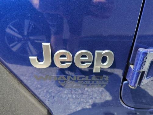 Ocean Blue Metallic 2019 Jeep Wrangler Unlimited Sport