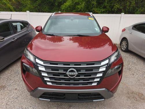 Scarlet Ember 2025 Nissan Rogue SL