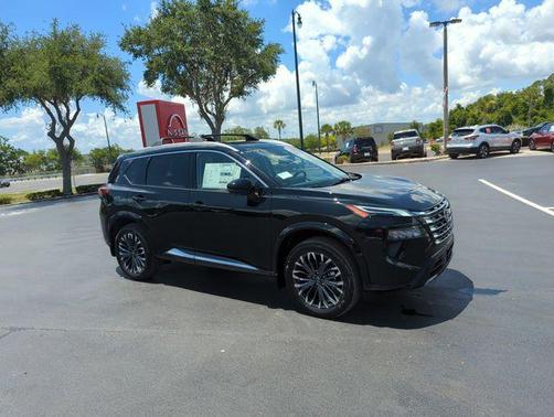Super Black 2026 Nissan Rogue Platinum
