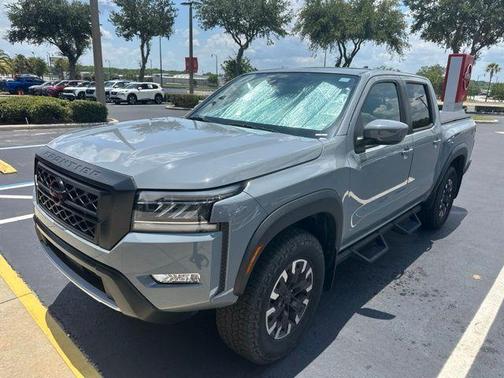 Boulder Gray Metallic 2024 Nissan Frontier PRO-4X