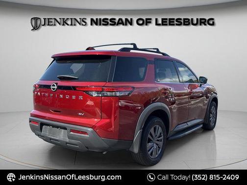 Scarlet Ember 2023 Nissan Pathfinder SV