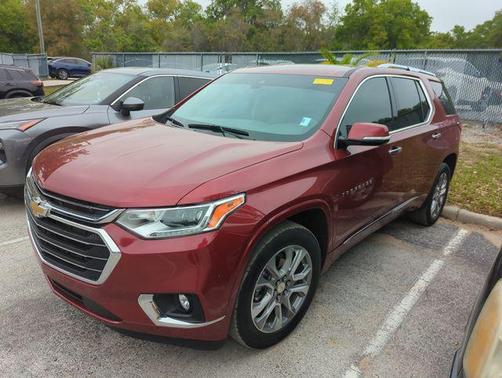 Cajun Red Tintcoat 2020 Chevrolet Traverse Premier