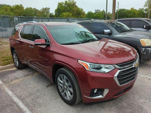 Cajun Red Tintcoat 2020 Chevrolet Traverse Premier