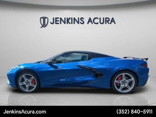 Elkhart Lake Blue Metallic 2020 Chevrolet Corvette Stingray w/3LT