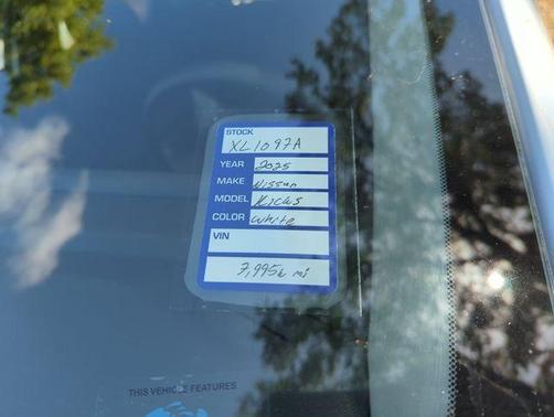 Fresh Powder 2025 Nissan Kicks S