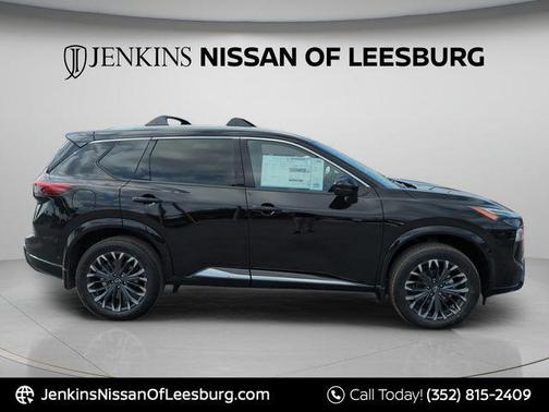 Black 2026 Nissan Rogue Platinum