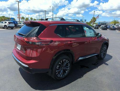 Scarlet Ember Tintcoat 2026 Nissan Rogue Platinum