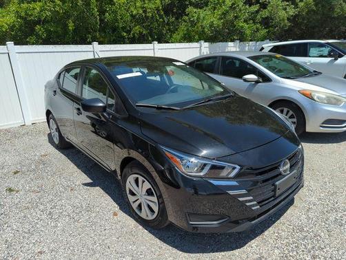 Black 2024 Nissan Versa S