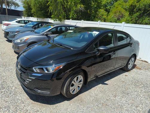 Black 2024 Nissan Versa S