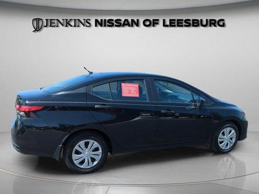Black 2024 Nissan Versa S