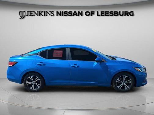 Electric Blue Metallic 2021 Nissan Sentra SV