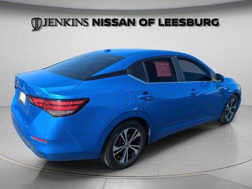 Electric Blue Metallic 2021 Nissan Sentra SV