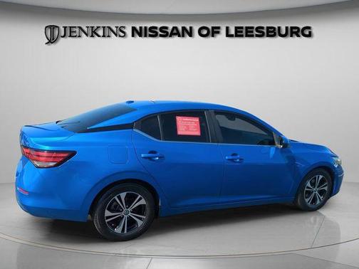 Electric Blue Metallic 2021 Nissan Sentra SV