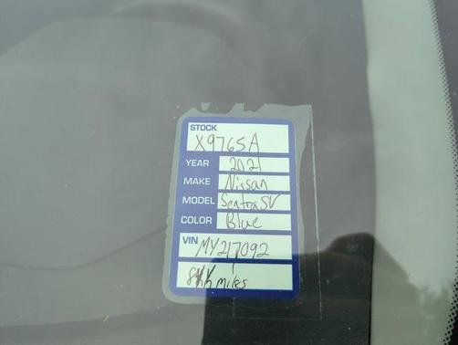 Electric Blue Metallic 2021 Nissan Sentra SV