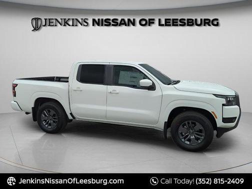 Glacier White 2026 Nissan Frontier SV