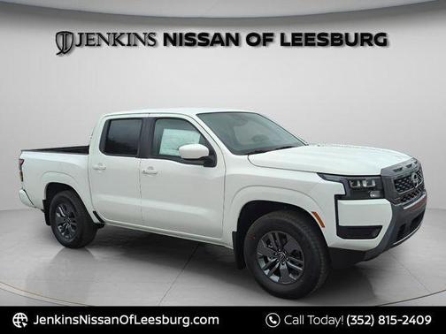Glacier White 2026 Nissan Frontier SV
