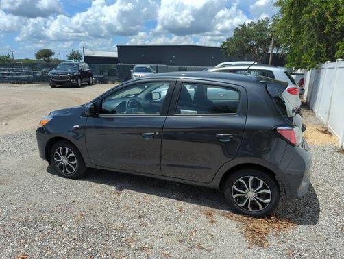 Graphite Gray Metallic 2024 Mitsubishi Mirage ES