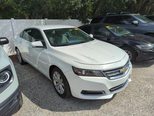 Summit White 2018 Chevrolet Impala 1LT