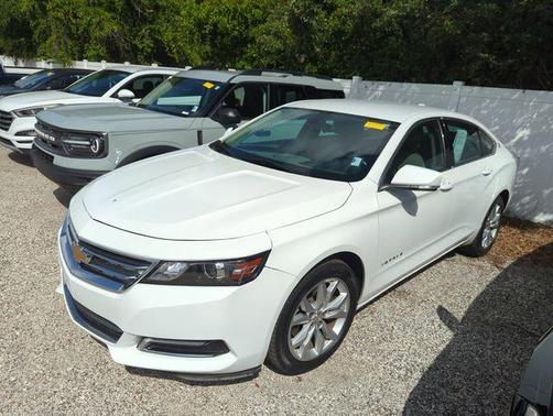 Summit White 2018 Chevrolet Impala 1LT