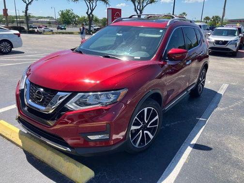 Scarlet Ember 2020 Nissan Rogue SL