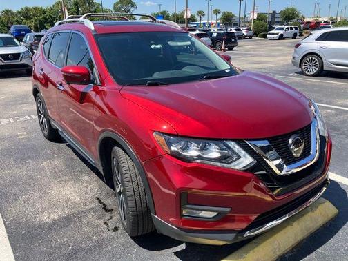 Scarlet Ember 2020 Nissan Rogue SL