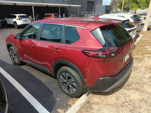 Scarlet Ember 2023 Nissan Rogue SV