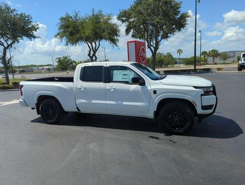 Glacier White 2026 Nissan Frontier SV