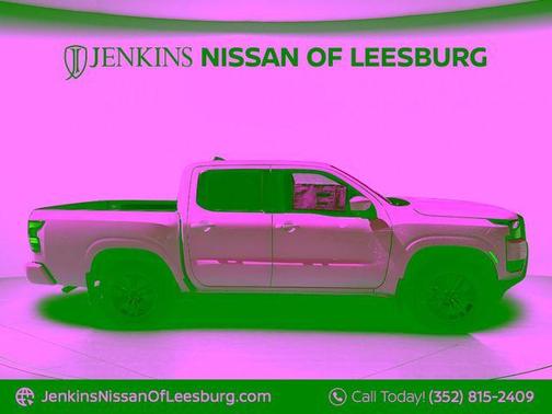 Glacier White 2026 Nissan Frontier SV