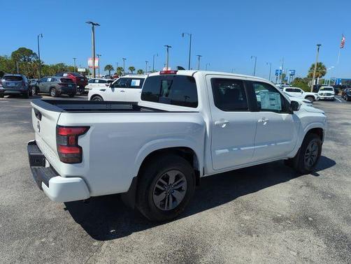 Glacier White 2026 Nissan Frontier SV