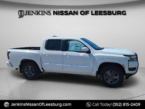 Glacier White 2026 Nissan Frontier SV