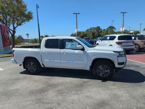 Glacier White 2026 Nissan Frontier SV