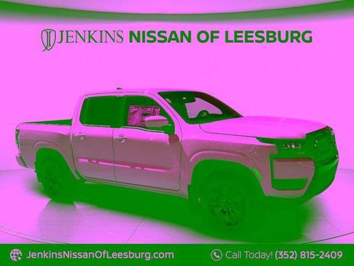Glacier White 2026 Nissan Frontier SV