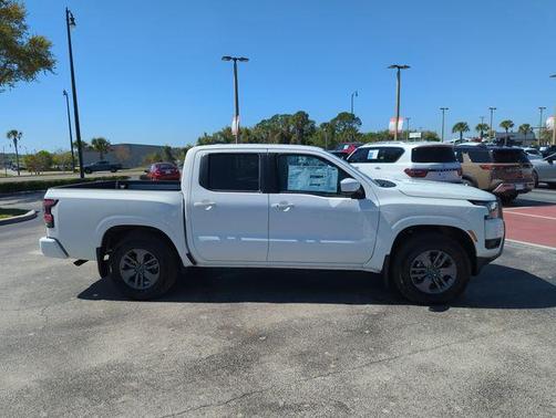 Glacier White 2026 Nissan Frontier SV