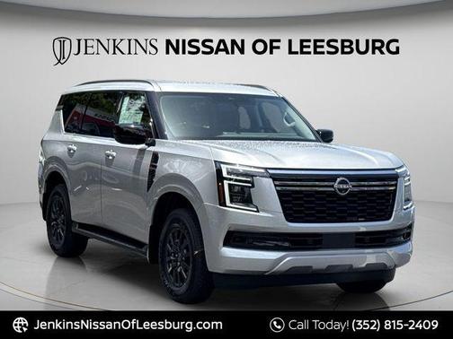 Brilliant Silver Metallic 2026 Nissan Armada SV