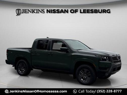 Green 2026 Nissan Frontier SV