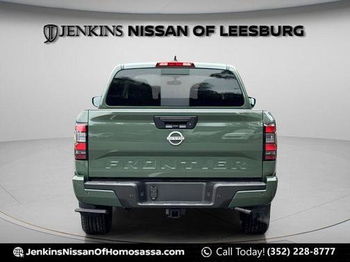 Green 2026 Nissan Frontier SV