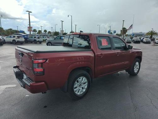 Cardinal Red Metallic 2023 Nissan Frontier SV