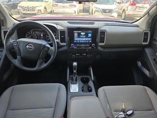 Cardinal Red Metallic 2023 Nissan Frontier SV