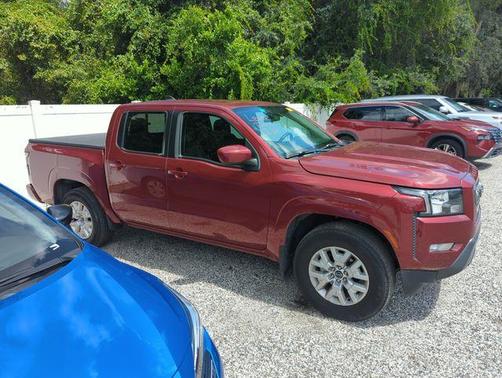 Cardinal Red Metallic 2023 Nissan Frontier SV