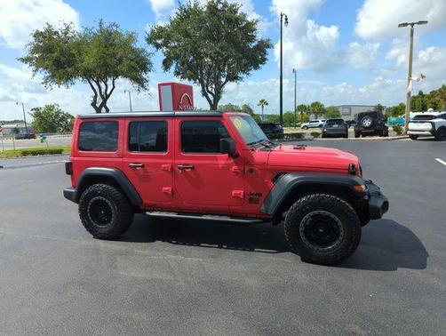 Firecracker Red Clearcoat 2024 Jeep Wrangler Sport