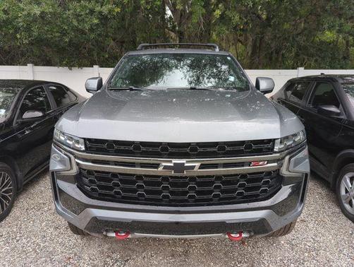 Satin Steel Metallic 2021 Chevrolet Tahoe Z71