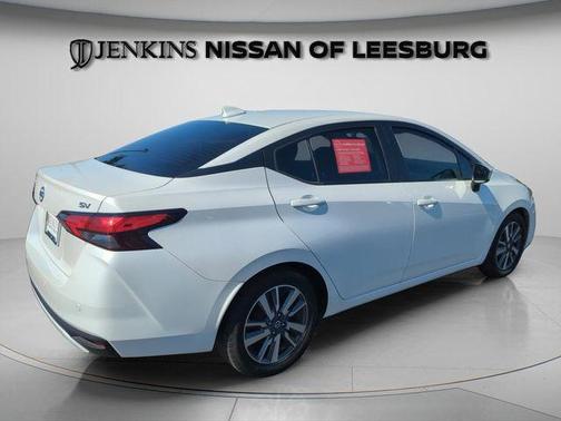 Aspen White 2020 Nissan Versa 1.6 SV