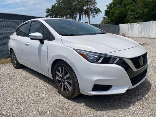 Aspen White 2020 Nissan Versa 1.6 SV