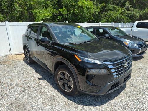 Black 2025 Nissan Rogue SV