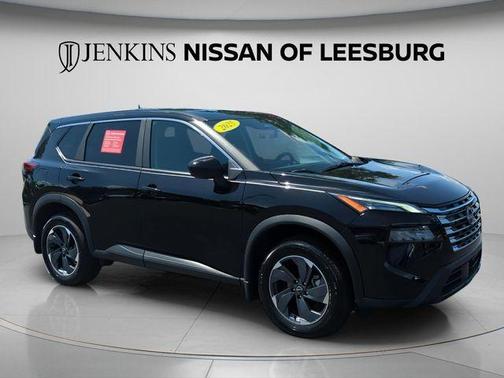 Black 2025 Nissan Rogue SV