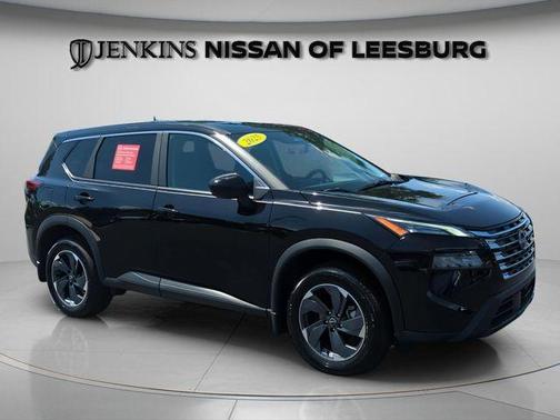 Black 2025 Nissan Rogue SV