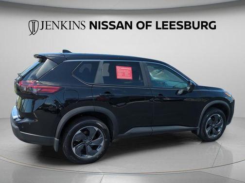 Black 2025 Nissan Rogue SV