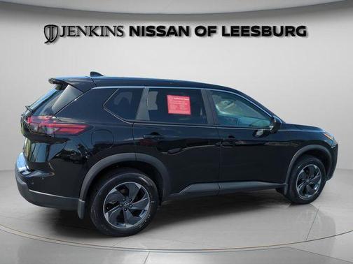 Black 2025 Nissan Rogue SV