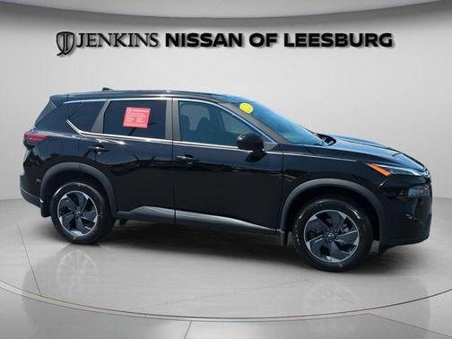 Black 2025 Nissan Rogue SV