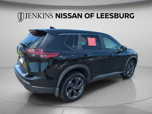 Black 2025 Nissan Rogue SV